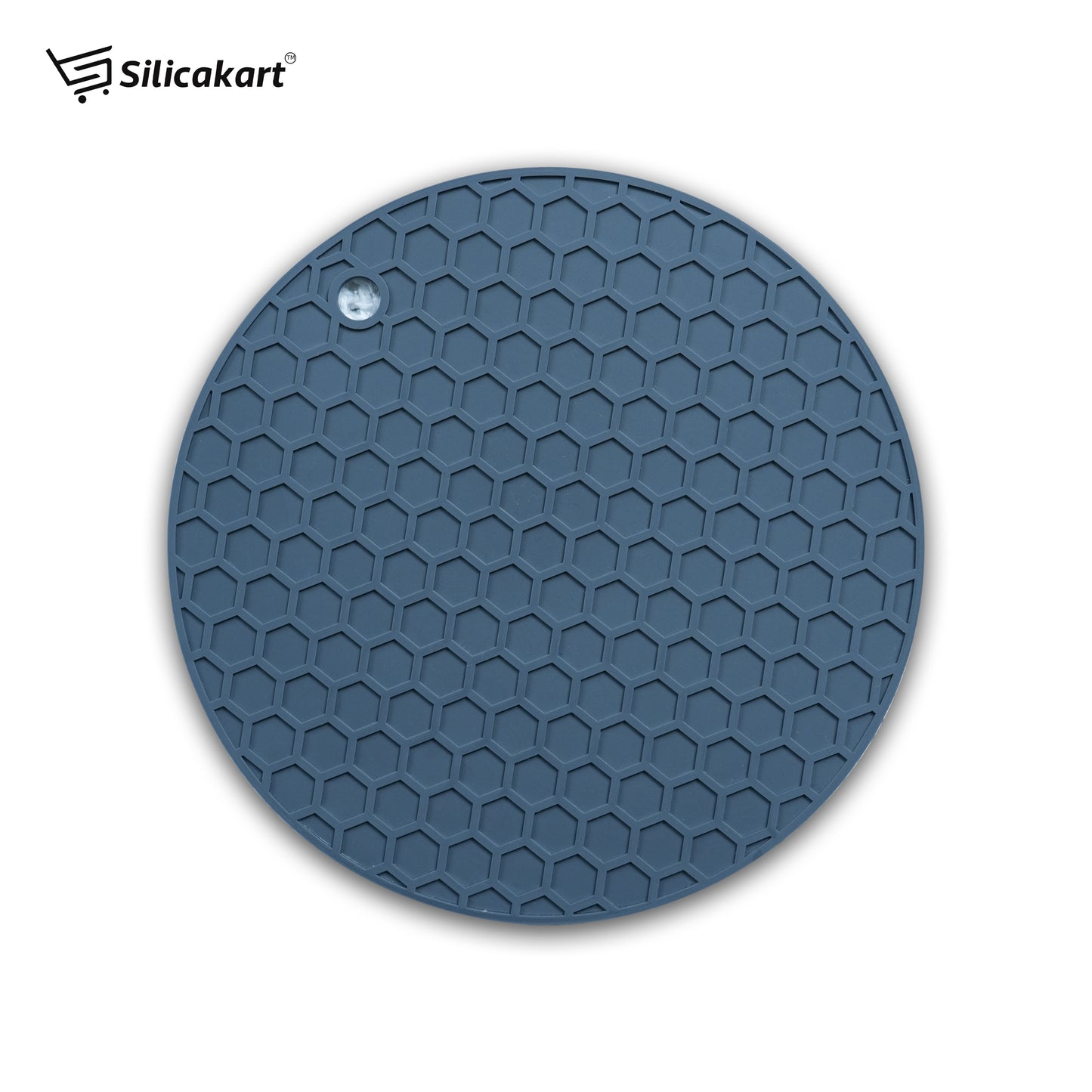 Silicone Trivets for Hot Pots and Pans, Flexible Multipurpose Pot Holders, Heat Resistant Trivets for Hot Dishes, Soft Non-Slip Silicone Mat for Kitchen Counter